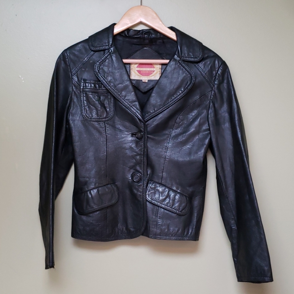 Vintage Nordstrom Woman's Leather Jacket